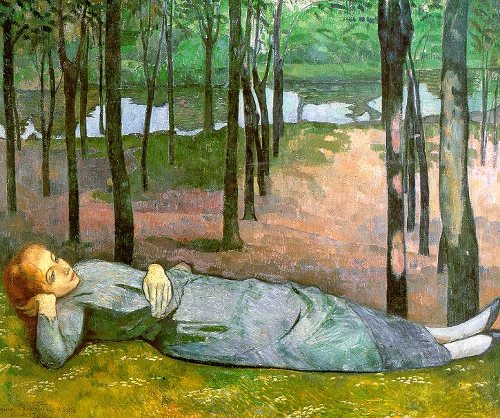 Emile Bernard Madeleine in the Bois d'Amour